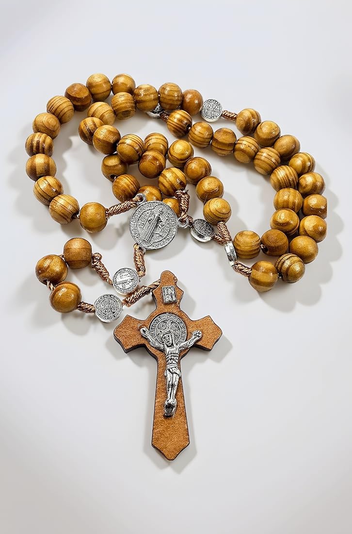 Olive Wood Jerusalem Rosary