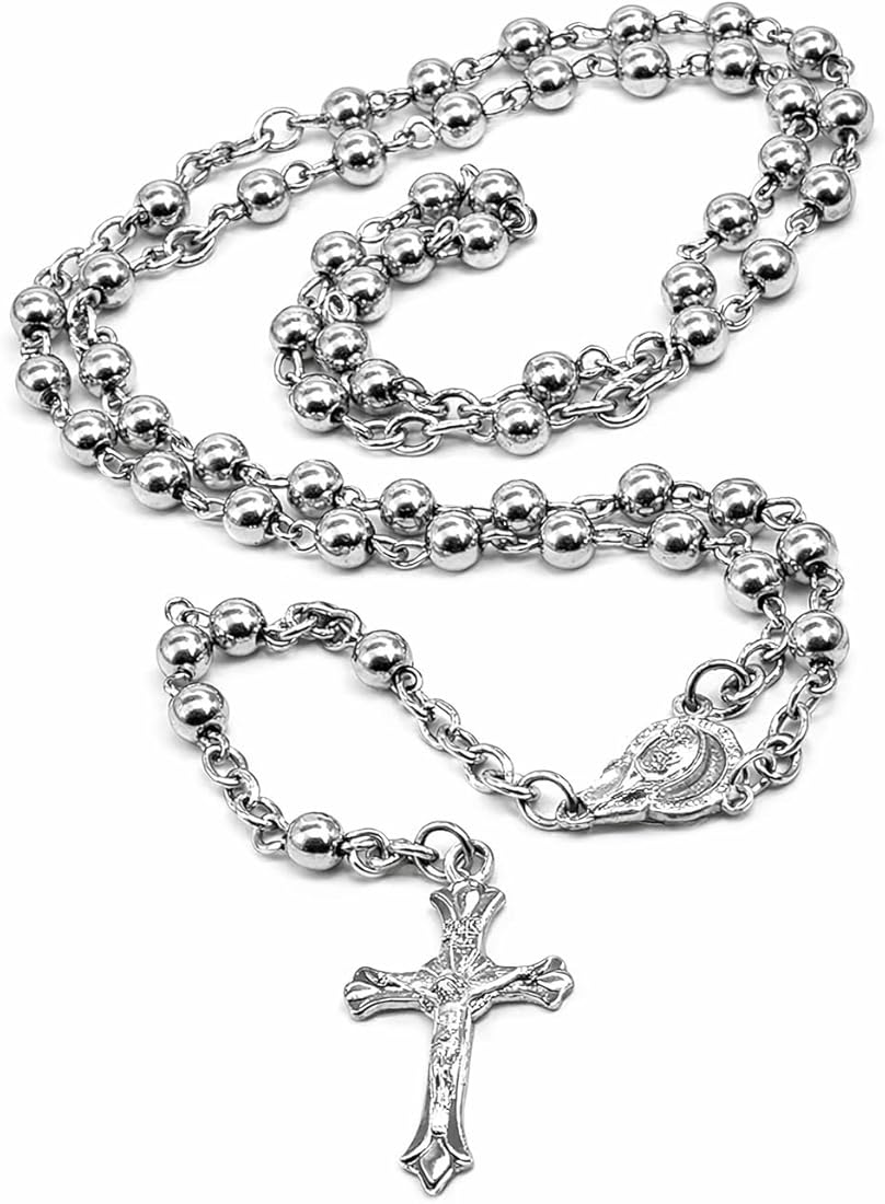 Silver Chain Rosary